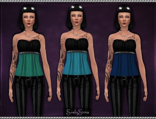 Ruffle Tube Top