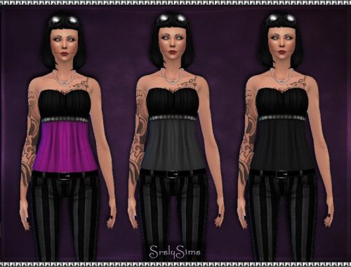 Ruffle Tube Top