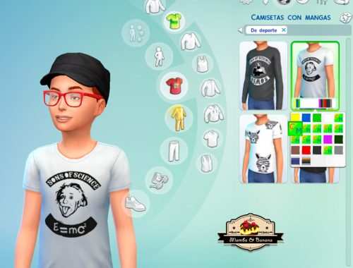 SET T-Shirts by Sons of Science Collection for childs