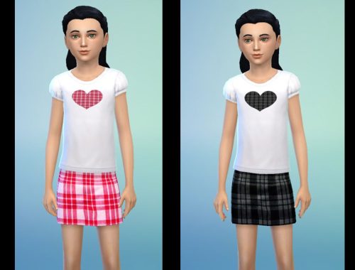 Plaid Love Set
