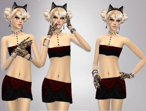 Eternal night set dress