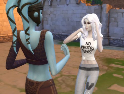 White Hair Recolor 2: Get to Work Style