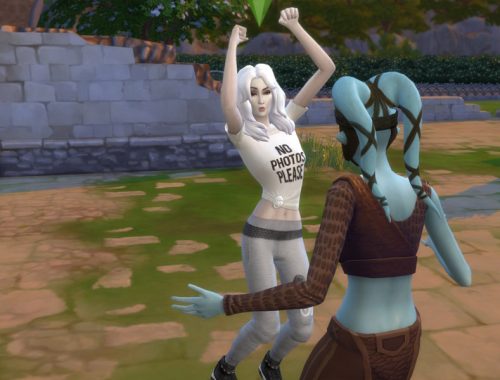 White Hair Recolor 2: Get to Work Style