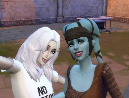 White Hair Recolor 2: Get to Work Style