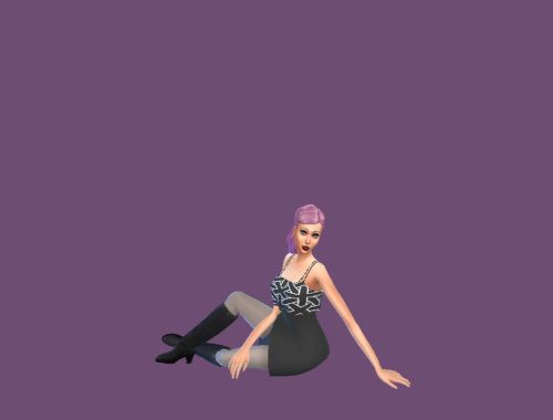 Hot Cross Buns dress