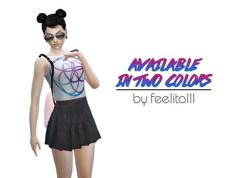 Space Circles Top (Recolor) - Perfect Pation needed - Image 2