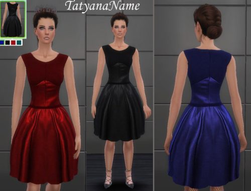 TatyanaName - Leather dress