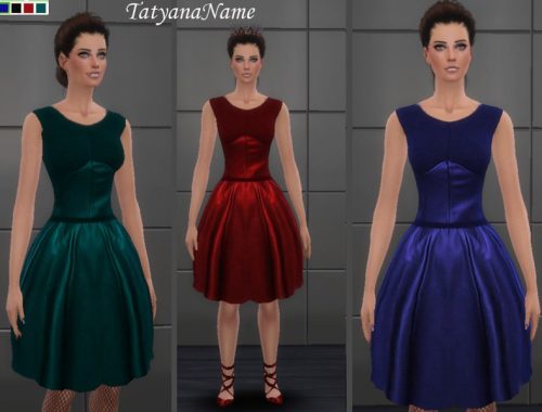 TatyanaName - Leather dress