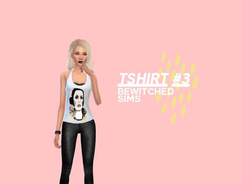 Tshirts with patterns - 3 versions