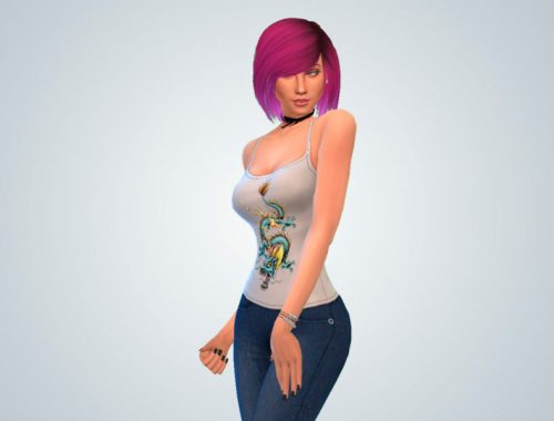 FireDragon Female Top