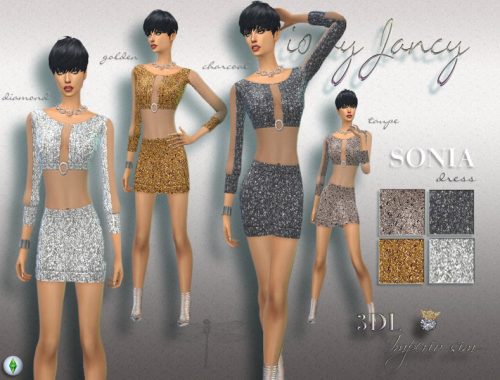 3DL Imperio Sim- io by Jancy- Sonia Dress