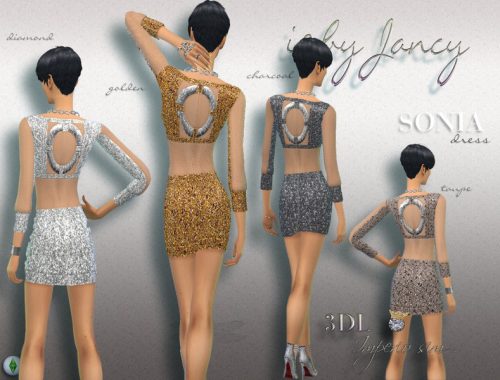 3DL Imperio Sim- io by Jancy- Sonia Dress