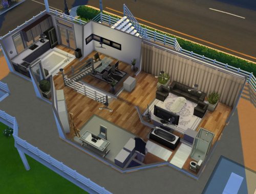 Modern Bachelor House