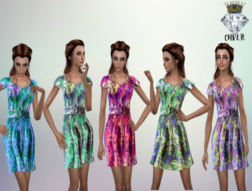 Vintage Garden Dress