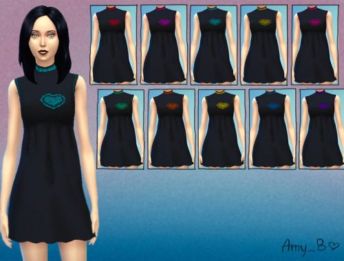 Heart dress