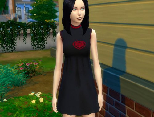 Heart dress