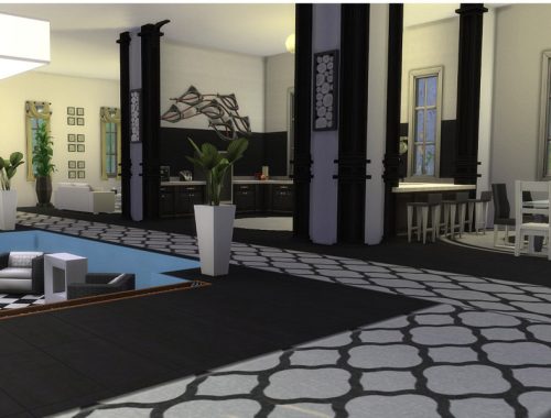 SLRN Black and White Home