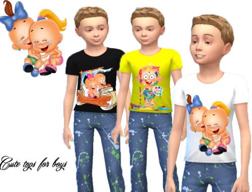 Cute tops for boys