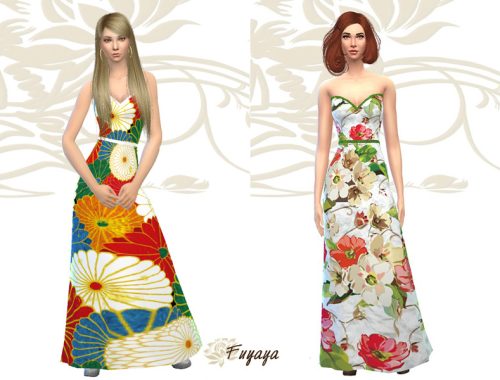 Floral Pattern Dress