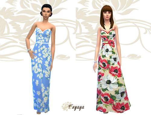 Floral Pattern Dress