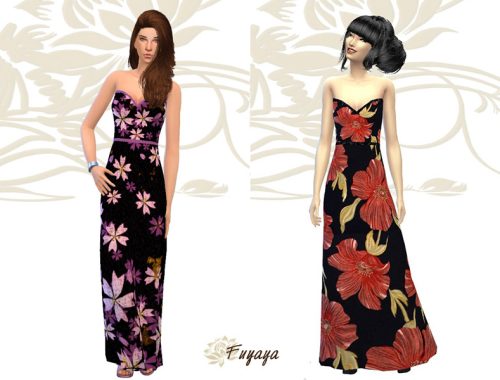 Floral Pattern Dress