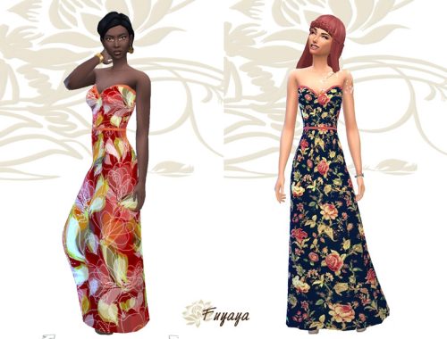 Floral Pattern Dress