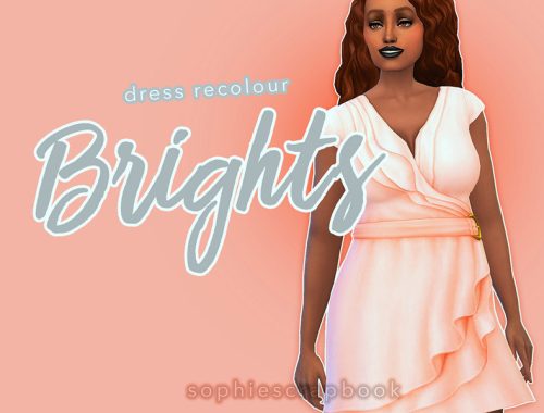 Brights Collection - Romantic Garden Dress Recolour