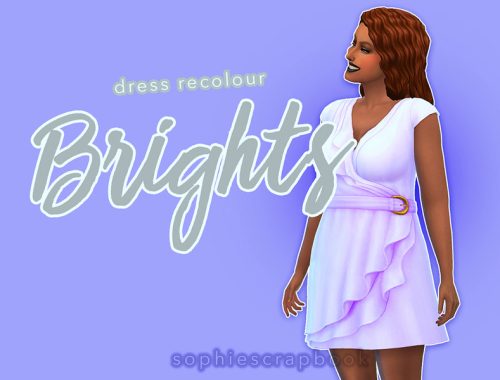Brights Collection - Romantic Garden Dress Recolour