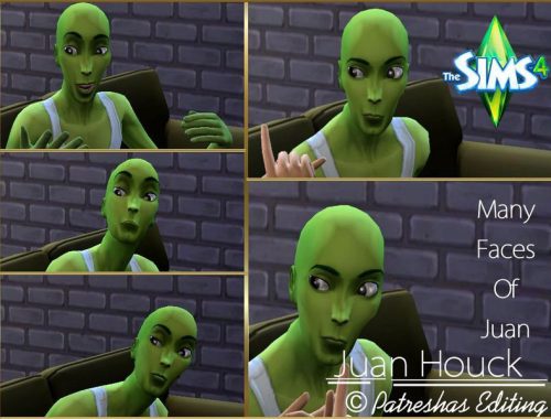 Juan Houck The Alien with many Faces