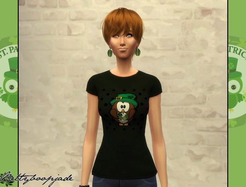 Happy St Patricks Day Owl