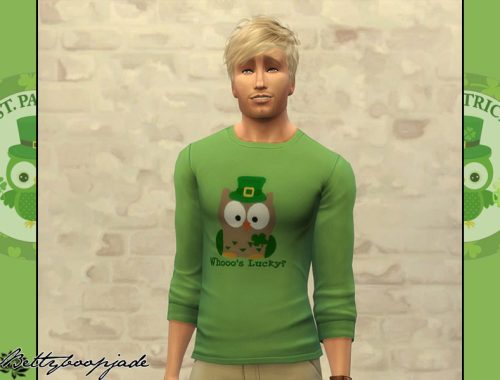 Happy St Patricks Day Owl