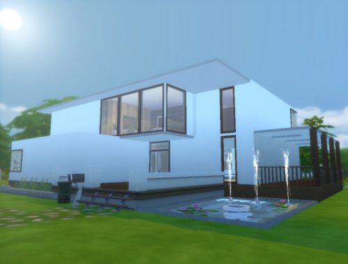Modern Wood Mansion