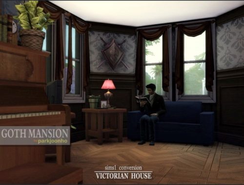 House Conversion of Sims1 Goth family
