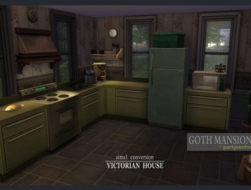 House Conversion of Sims1 Goth family