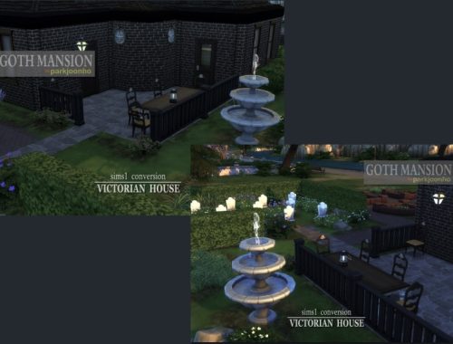 House Conversion of Sims1 Goth family