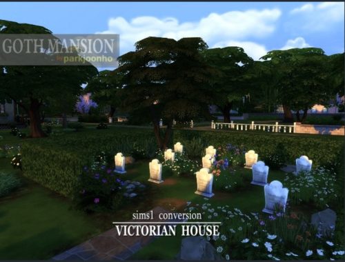 House Conversion of Sims1 Goth family