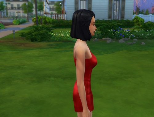 Kjlck - Bob Cut Hairstyle - EA edit