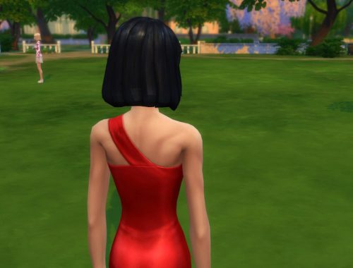 Kjlck - Bob Cut Hairstyle - EA edit