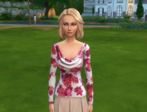 Kjlck - Bob Cut Hairstyle - EA edit