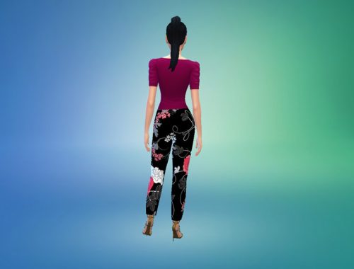 Floral Pants