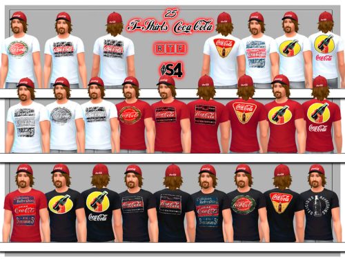 Set Coca Cola Fans