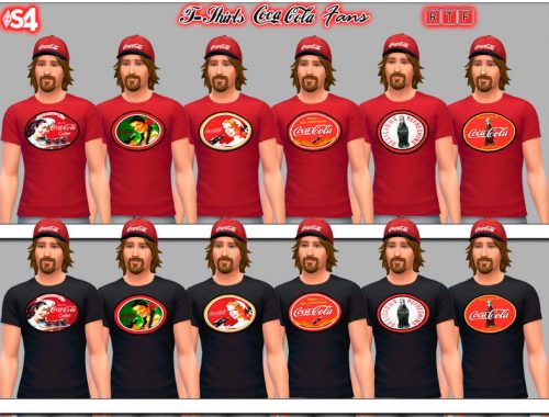 Set Coca Cola Fans