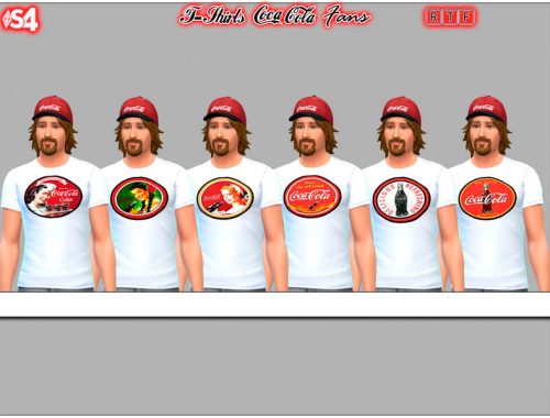 Set Coca Cola Fans