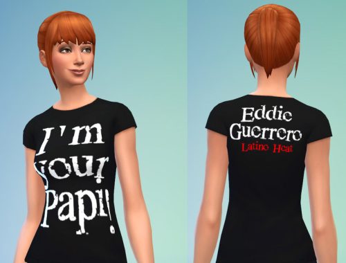 WWE Female Shirts Set 3