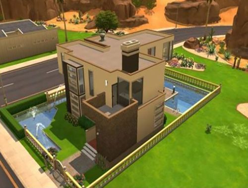Modestly Modern Mansion