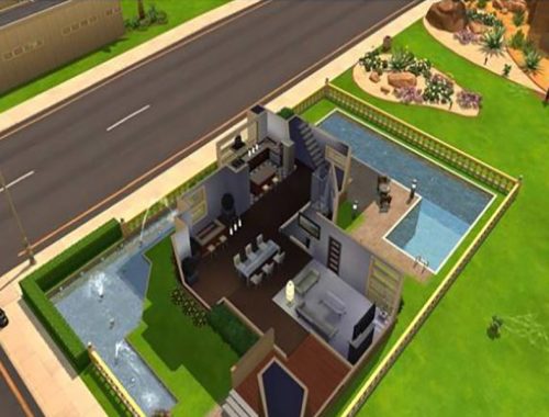Modestly Modern Mansion
