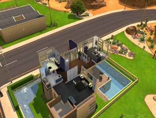 Modestly Modern Mansion