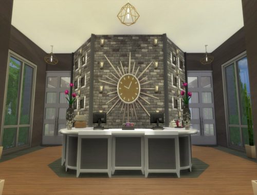 The Sims 4 Modern Fitness Gym