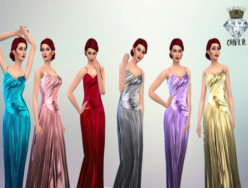 Metallic Gown