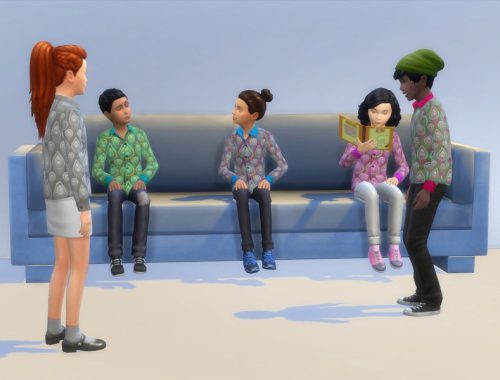 Fancy drops shirt for kids
